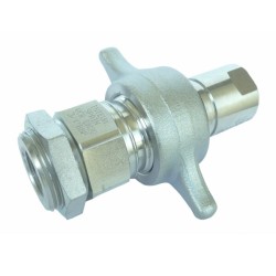 Szybkozłącza VCR złączone