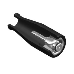 Zakucie z rękojeścią do myjek  Karcher przekrój